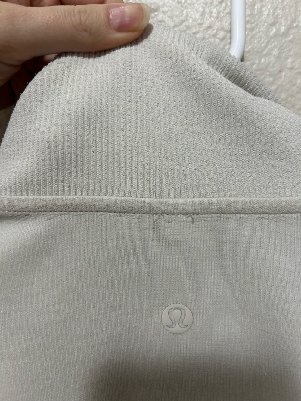 Lululemon Brushed Softstreme Half Zip Sweatshirt Size 8 Loungewear Comfy - Picture 4 of 6